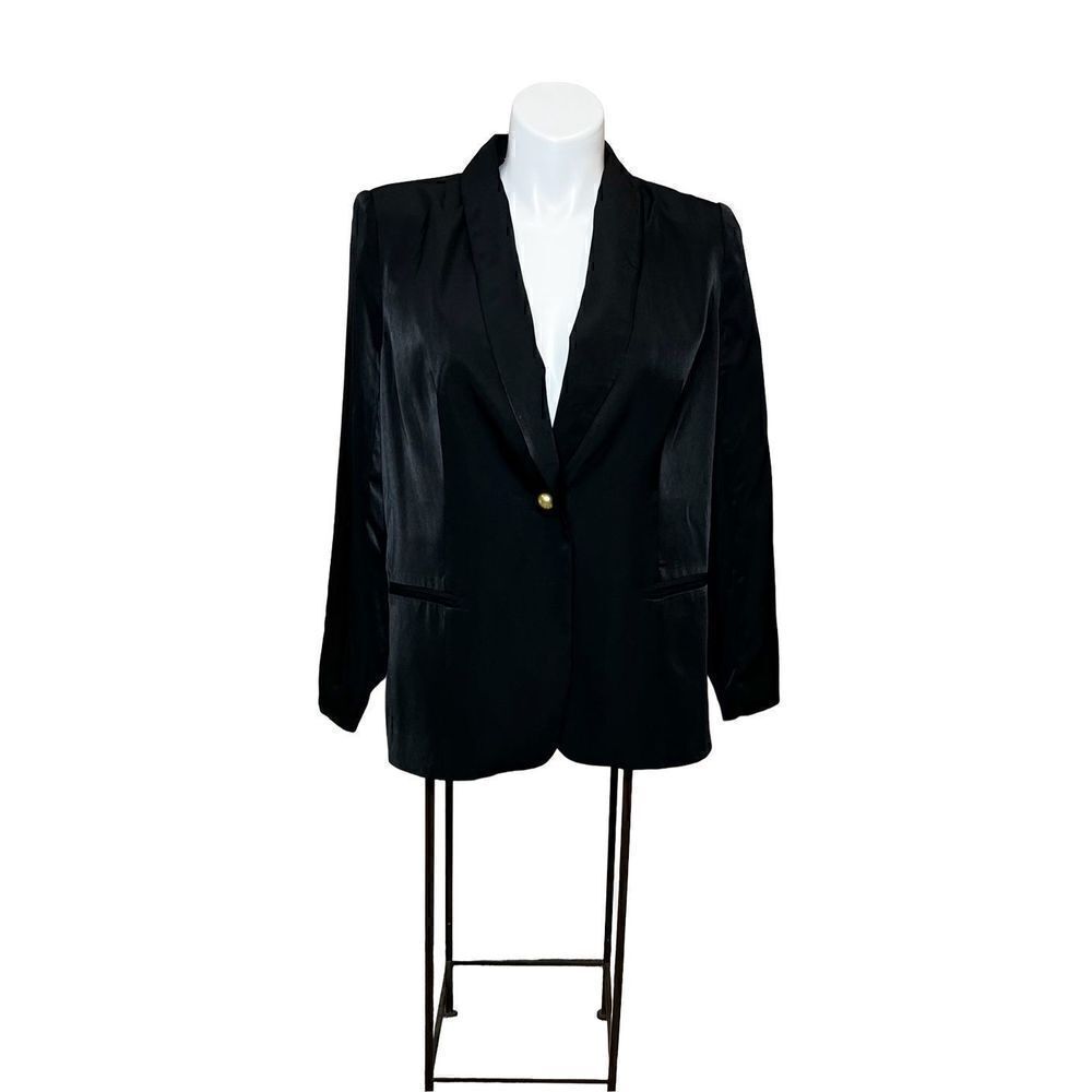 G.I.L.I. New black single button blazer size 18W